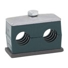 Uchwyty podwójne - Polipropylen/stal 316